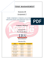 Strategic Management: Semester III Assignment 3