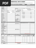 Revised CS Form 212 for 2025 | PDF | Government And Personhood | Justice