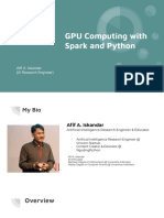 GPU Computing With Spark and Python