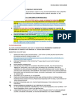 A. List Of: Very High Risk Countries With A Covid-19 Variant of Concern