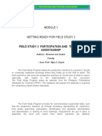 Module1-Field Study 2 Participation and Teaching Assistanship L