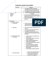 Suggested Lesson Plan Format: Is It Interesting