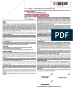 Annexure Trading & Demat Account Opening Form