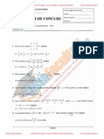 ListaFacultati.ro Subiecte Admitere Politehnica Stiinte Aplicate Bucuresti Algebra - Analiza 2002