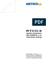 Metrix RTCO-6 Instrukcja Obslugi
