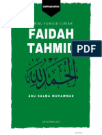 Faidah Tahmid - Ustadz Abu Salma Muhammad