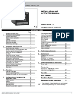 Installation and Operation Manual: General Index