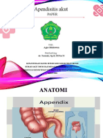 Ppt Appendicitis Dr. Tarmizi