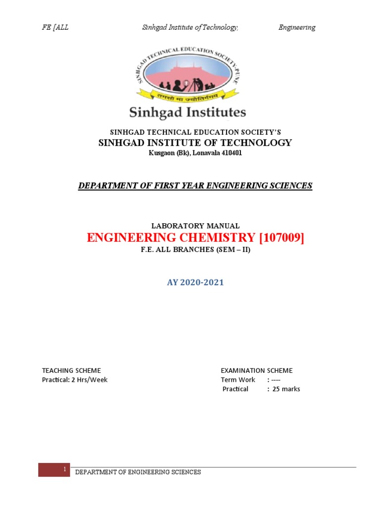 Chemistry Lab Journal Write Up PDF Titration Chemistry