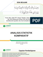 Analisis Statistik Komparatif