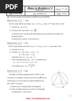 Devoir de Synthèse N°2 - Math - 2ème Info (2009-2010) MR MEDDEB Tarak