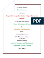 Company Profile (Toyota)