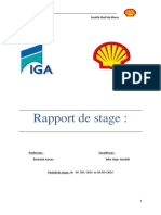 Rapport de Stage Shell Maroc