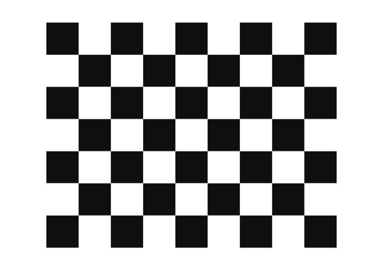 Checkerboard A4 25mm 8x6 | PDF