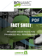 Fact Sheet: Modern Wear Parts FOR Enhanced MI LL Performance