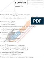 ListaFacultati.ro Subiecte Admitere Politehnica Stiinte Aplicate Bucuresti  Algebra - Analiza 2010