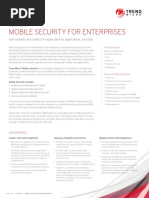 Datasheet Mobile Security For Enterprises