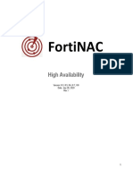 FortiNAC High Availability