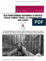 Ele Percorreu Sozinho o Mítico Pacif Crest Trail. A Viagem Deu Um Livro - Mundo - SAPO Viagens