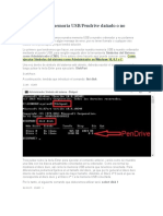 Cómo Reparar Memoria USB
