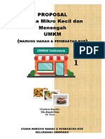 Proposal UMKM Nasi Goreng Dan Kue Ulang Tahun