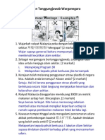 Unit 8: Hak Dan Tanggungjawab Warganegara: Untuk