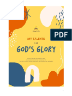 My Talents For God's Glory - Guidelines