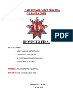 Proyecto Mantenimiento