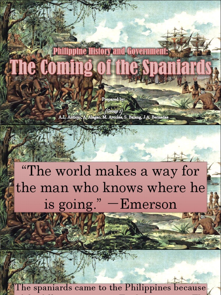 The Coming of The Spaniards PDF Cebu Age Of Discovery