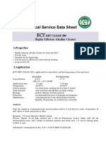 Technical Service Data Sheet: Met Clean 289
