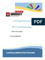 Civil Engineering Department Materials