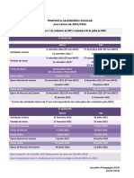 Calendário Escolar 2021-2022 - FFUL - CP - CC