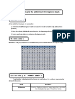 Global Health and The Millennium Development Goals: Objectives