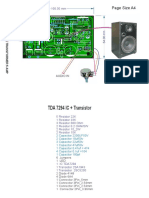 ELECTROINDIA - 150 Watts Mono Amplifier Board DIY With 2sc5200, 2sa1943 & TDA7294