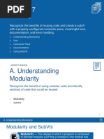 Lesson 07 - Modularity (SubVIs)