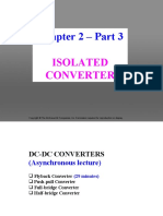 Chapter 2 - Part 3: Isolated Converter