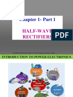 Chapter 1-Part 1: Half-Wave Rectifiers