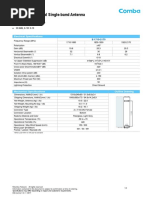 Outdoor Directional Single-Band Antenna: ODV-032R21K-G V1