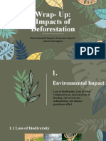 Impacts and Management of Deforestation