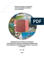 Seguridad Industrial y Salud en El Trabajo