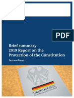 Brief Summary 2019 Report On The Protection of The Constitution