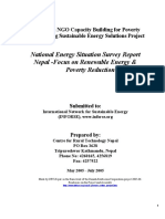 Report Nepal Energy Survey 2006