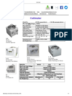 Collimator Spec