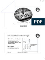 G98 Return To Initial Rapid Height