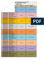 MBA-4 Sem PPT Schedule (Project Report)