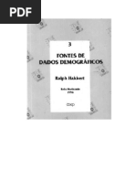 Base de Dados Demográficos