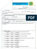 2019-Ncov Person Under Monitoring (Pum) Form
