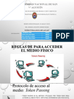 Estructura lógica de las LAN basadas en Token Passing