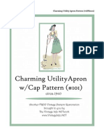 FREE Utility Apron Sewing Pattern 1940s