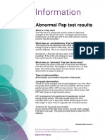 Abnormal Pap Test Results